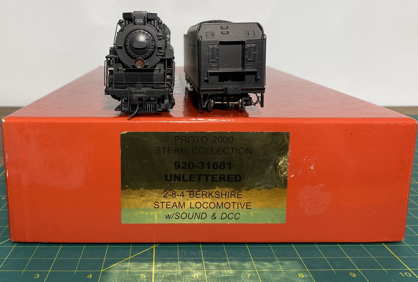 Proto 2000 Heritage Steam 2-8-4 "Berkshire" Powered w/Sound & DCC Unlettered