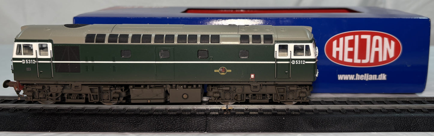 Heljan 26651 Class 26/0 D5312 in BR green - weathered