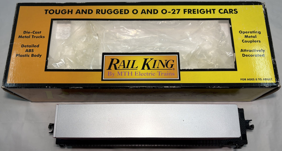 MTH 30-7627 O Gauge RailKing Florida East Coast Flat Car