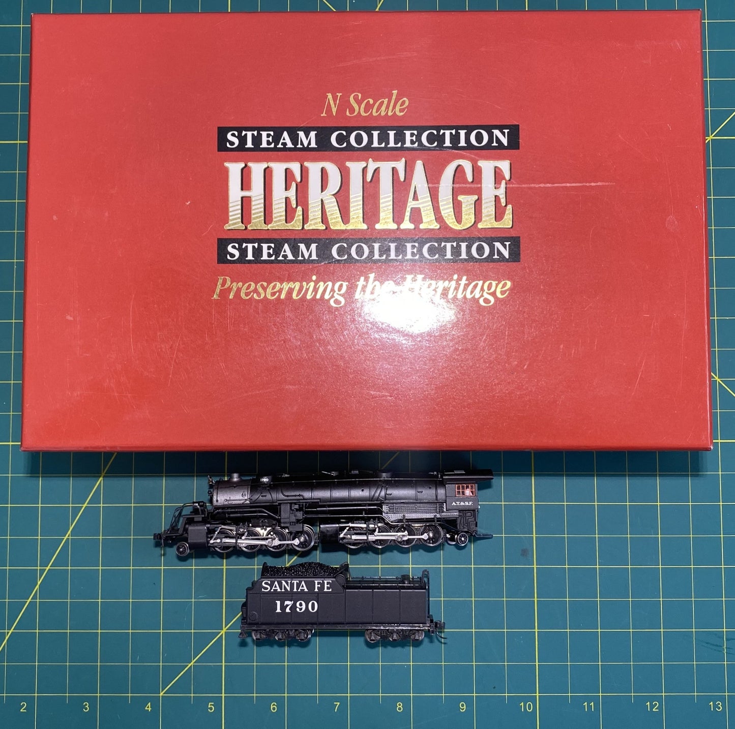 PROTO N Heritage Steam Collection Y3 2-8-8-2 w/Sound and DCC Atchison Topeka & Santa Fe #1790