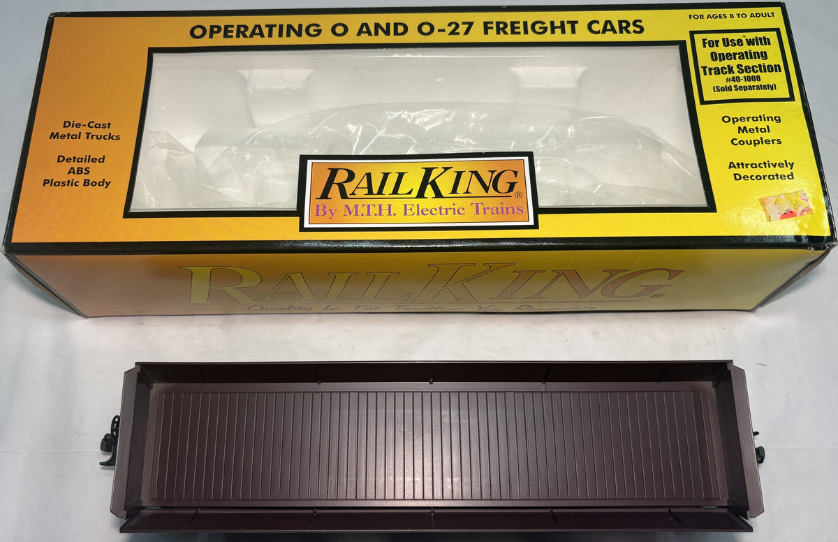 MTH 30-7951 O Gauge Pennsylvania O Gauge Dump Car w/Operating Bay #489942