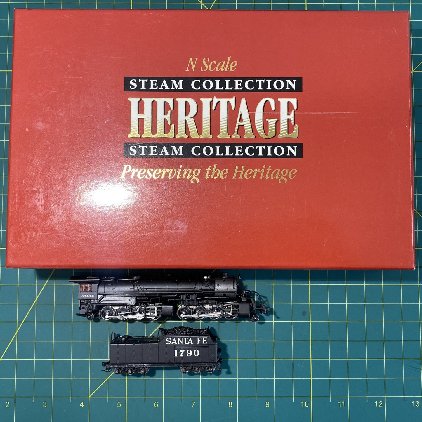 PROTO N Heritage Steam Collection Y3 2-8-8-2 w/Sound and DCC Atchison Topeka & Santa Fe #1790