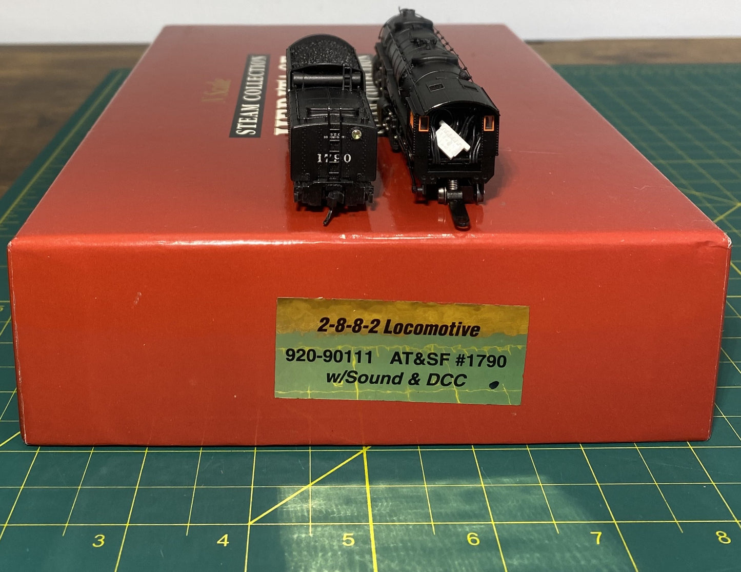 PROTO N Heritage Steam Collection Y3 2-8-8-2 w/Sound and DCC Atchison Topeka & Santa Fe #1790