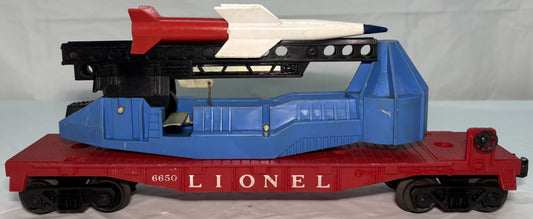 Lionel Post War 6650 IRBM Rocket Launcher