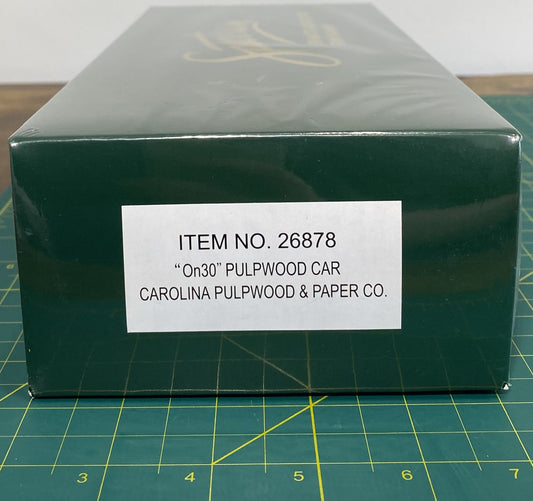Bachmann Spectrum 26878 On30 Scale Carolina Pulpwood & Paper Co. Car