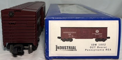 Industrial Rail 1002 O Gauge Pennsylvania REA Boxcar #5839