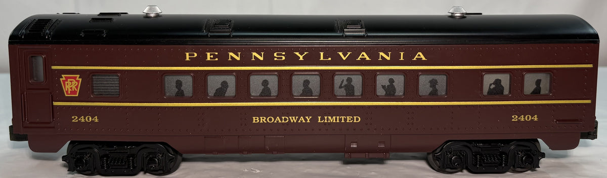 Williams 43254 O Gauge Pennsylvania Tuscan O27 Passenger #2404