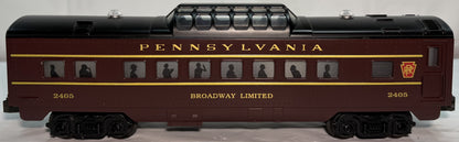 Williams 43254 O Gauge Pennsylvania Tuscan O27 Passenger #2405