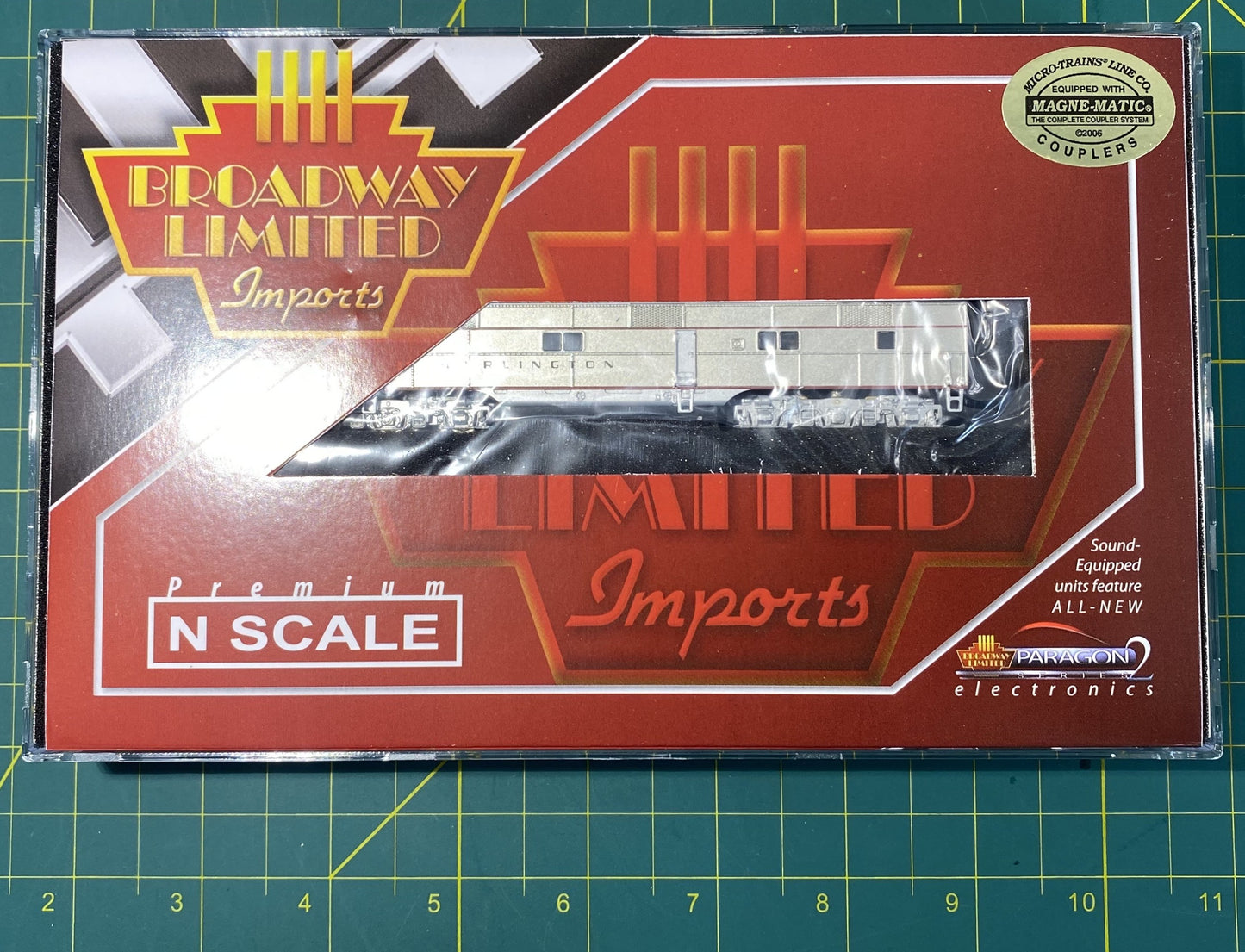 Broadway Limited 3225 N Chicago, Burlington & Quincy EMD E7A Paragon2 #9919B