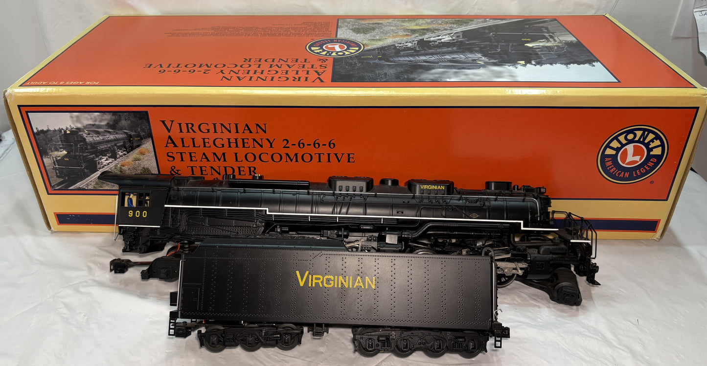Lionel Modern 6-28028 Allegheny 2-6-6-2 Virginian #900