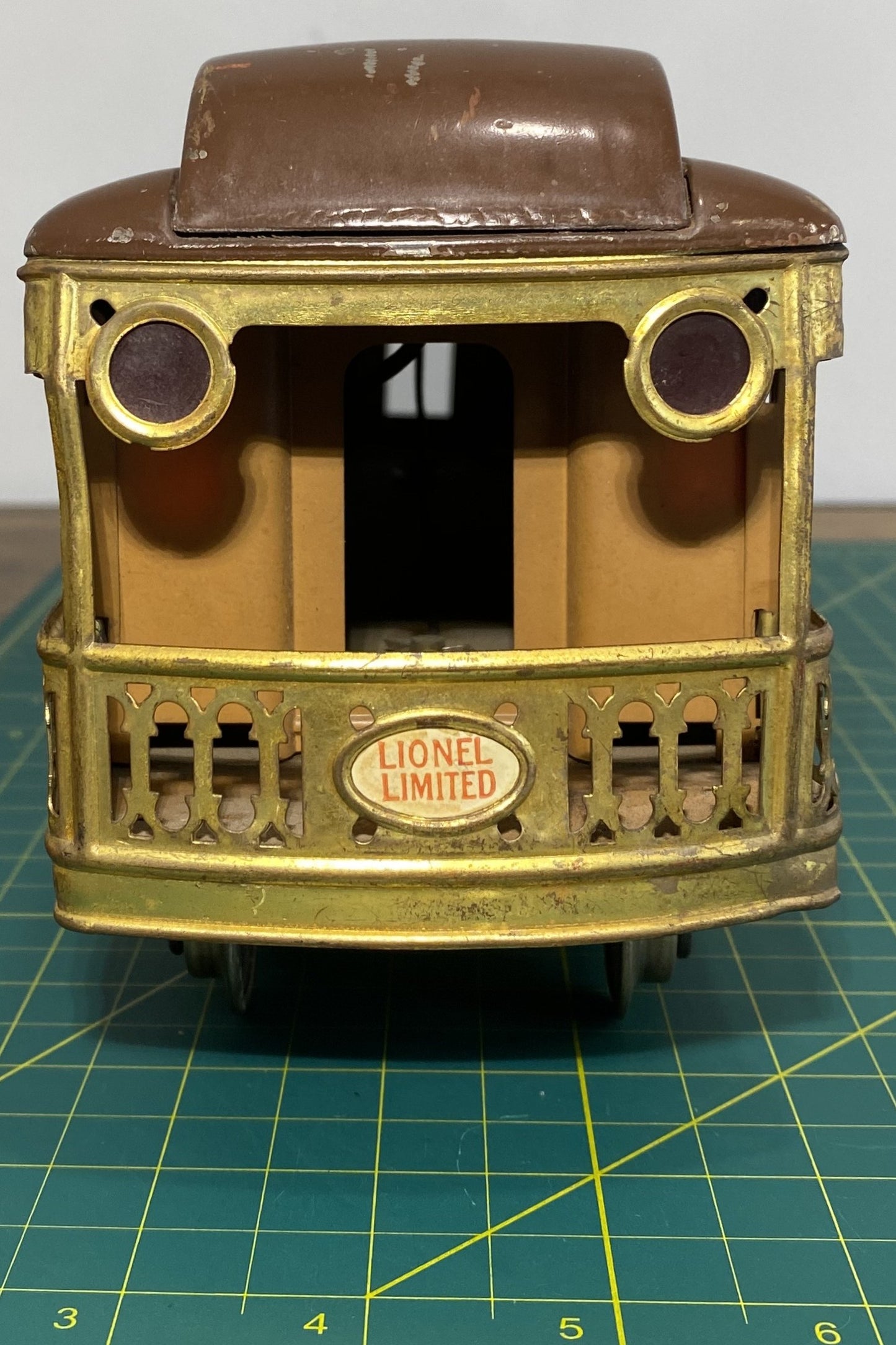 Lionel Pre War #312 Observation Car STD Gauge