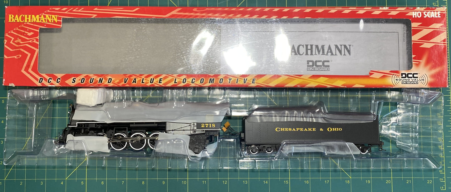 Bachmann 52402 Chesapeake & Ohio 2-8-4 Kanawha/Berkshire w/Sound & DCC #2718