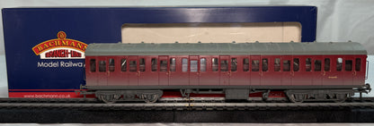Bachmann Branch Line 34-609 Mk1 Suburban 2nd in BR crimson M46081 weathered