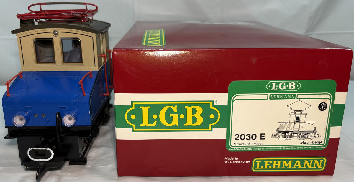 LGB 2030E G Scale Steeple Cab Engine