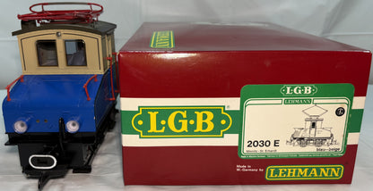 LGB 2030E G Scale Steeple Cab Engine