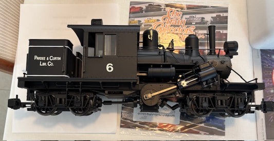 Bachmann 81180 Pardee & Curtin Lumber Climax Steam Locomotive #6