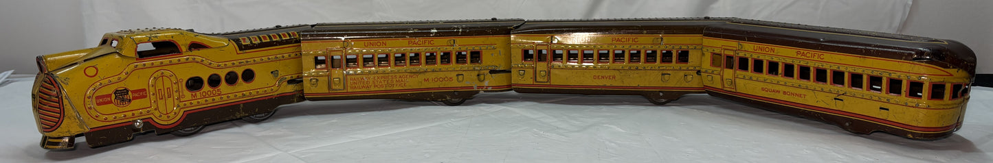 Marx M10005 Steamliner Union Pacific Wind Up Loco