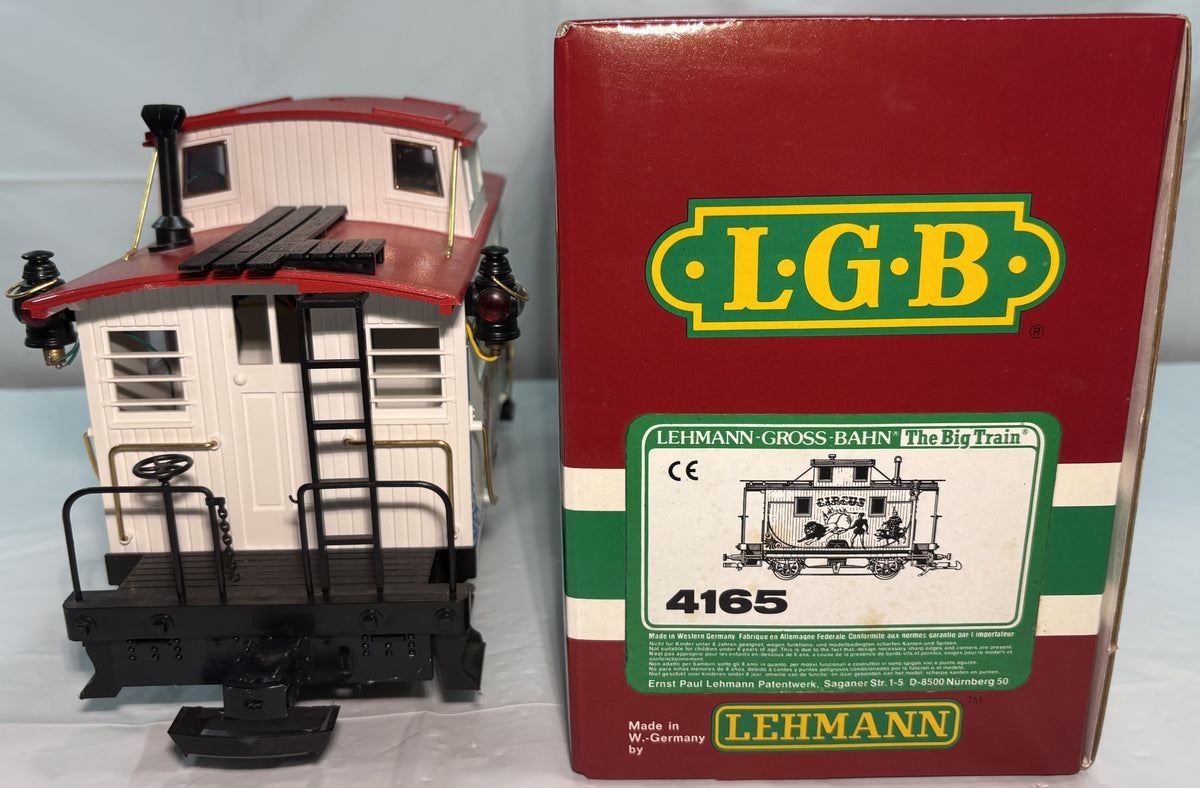 LGB 4165 G Scale Circus Bobber Caboose