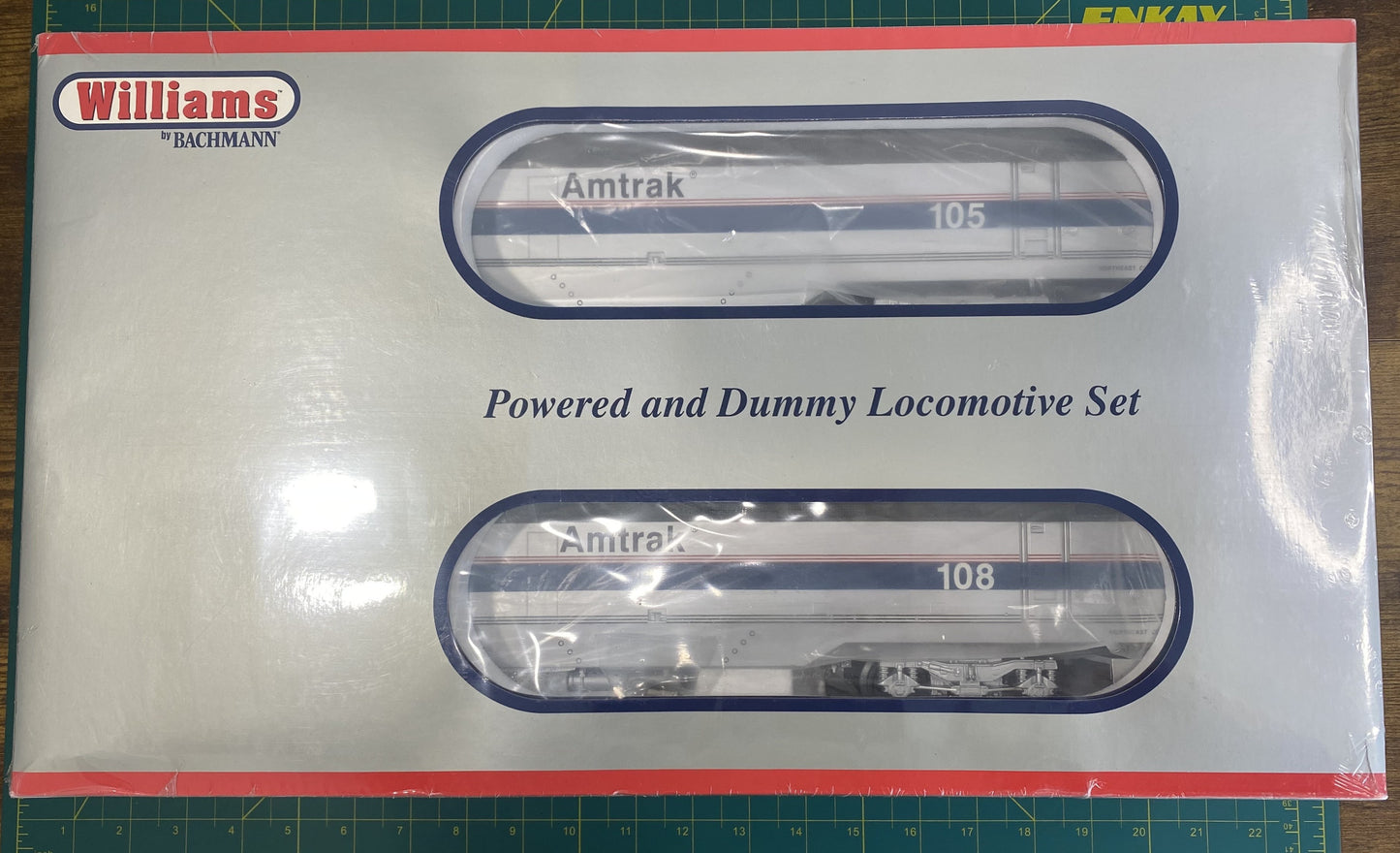 Williams 22802 Amtrak Genesis Phase IV Diesel Locomotive AA Set