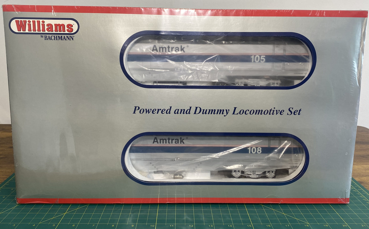 Williams 22802 Amtrak Genesis Phase IV Diesel Locomotive AA Set