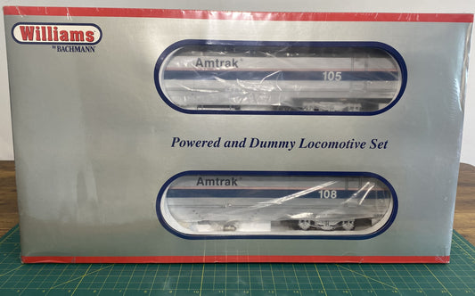 Williams 22802 Amtrak Genesis Phase IV Diesel Locomotive AA Set
