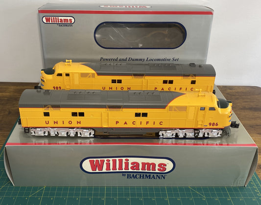 Williams 20515 O Union Pacific EMD E7 A-A 3-Rail Diesel Locomotive Set