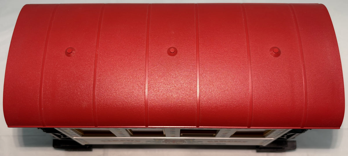 LGB 3036 G Gauge Circus Passenger Car Red Roof