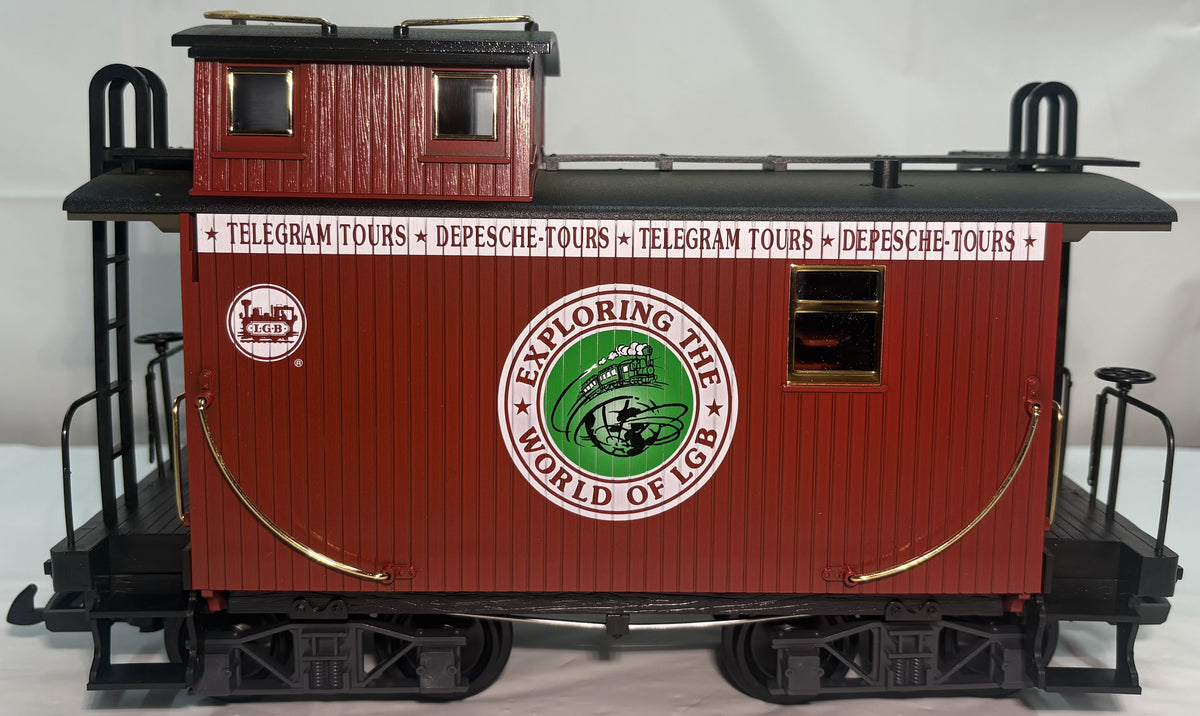 LGB 47655 G Scale Undecorated Short Caboose