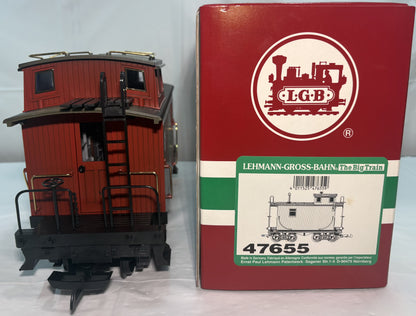 LGB 47655 G Scale Undecorated Short Caboose
