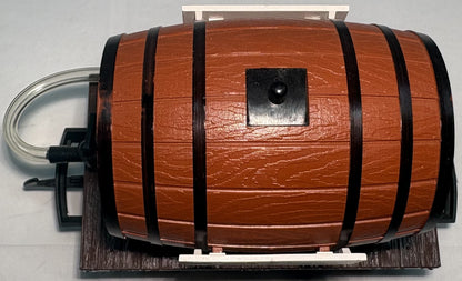 LGB 4047 G Scale Flatcar with Ferdinand Pieroth Whiskey Barrel