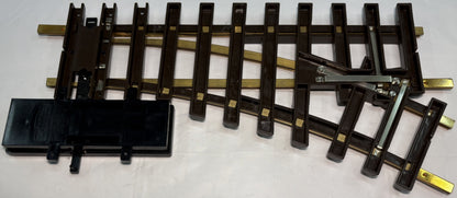 LGB 1215 G Scale Left-Hand Electric Switch/Turnout
