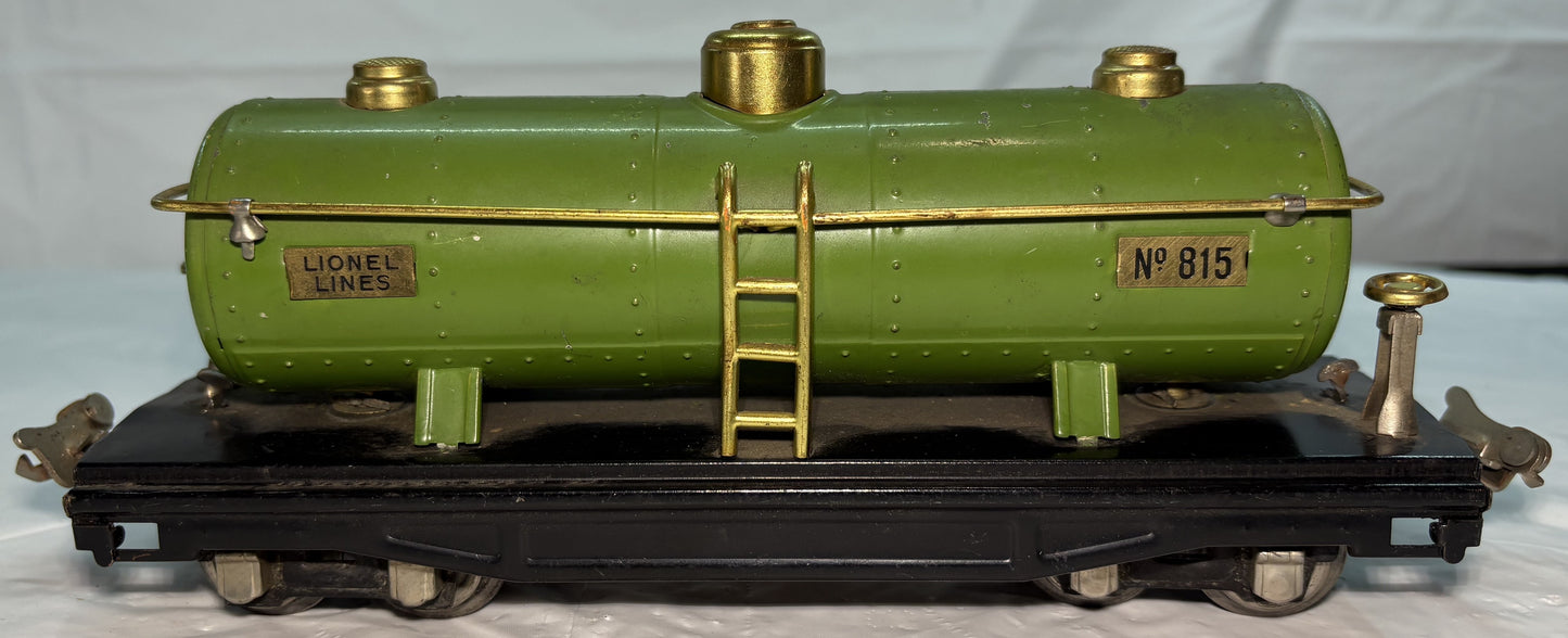 Lionel Pre War 815 Tank Car