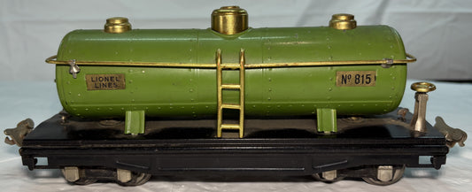 Lionel Pre War 815 Tank Car