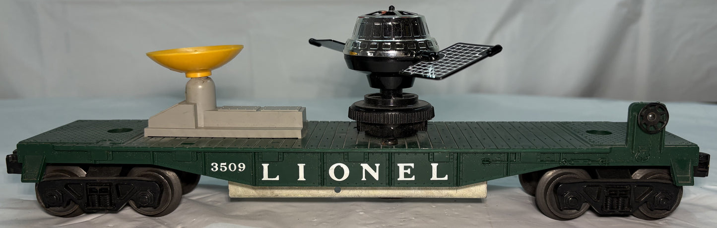 Lionel Post War 3509 Satellite Launch Car