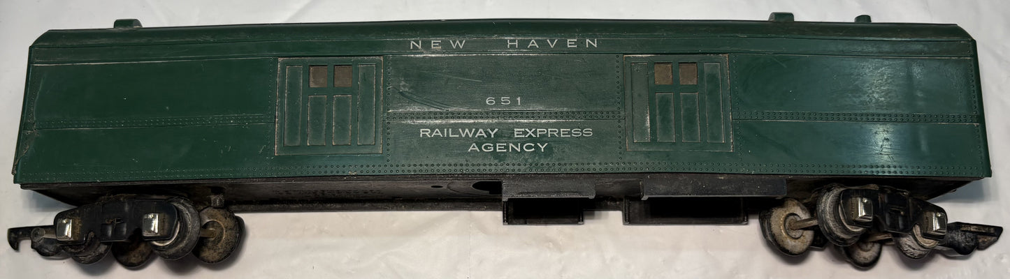 American Flyer 651 New Haven Baggage Car