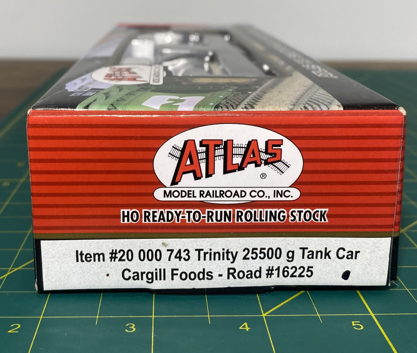 Atlas 20 000 743 Trinity 2550 Gal Tank Car Cargill Foods #16225