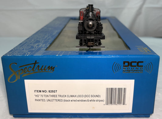 Bachmann Spectrum 82927 70-Ton 3-Truck Climax w/DCC & Sound
