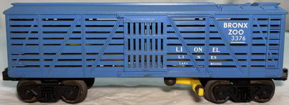 Lionel Post War 3376 Operating Bronx Zoo Car