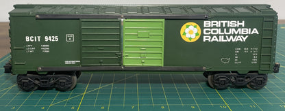Lionel 6-9425 British Columbia Railway Box Car