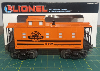 Lionel Modern #6-16509 Denver & Rio Grande Square Window Caboose