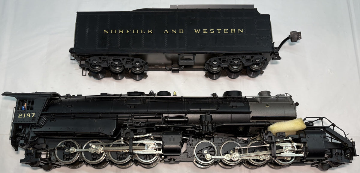 MTH 20-3009-1 O Gauge, 2 Rail Premier Norfolk & Western 2-8-8-2 Y6b Steam Engine / Proto