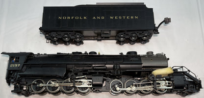MTH 20-3009-1 O Gauge, 2 Rail Premier Norfolk & Western 2-8-8-2 Y6b Steam Engine / Proto