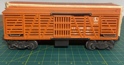 Lionel Post War #3656 Operating Cattle Car