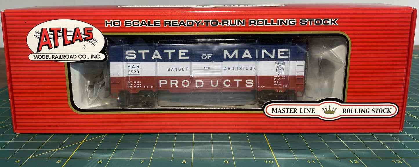 ATLAS #20 001 422 MASTER LINE ARA Box Car "State of Maine"