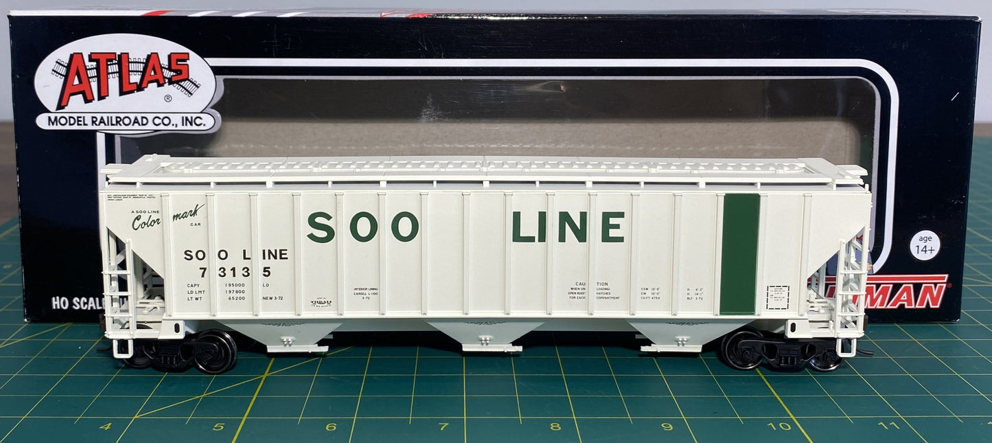 ATLAS #20 002 905 HO Trainman Line HO Thrall 4750 Covered Hopper