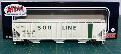 ATLAS #20 002 905 HO Trainman Line HO Thrall 4750 Covered Hopper