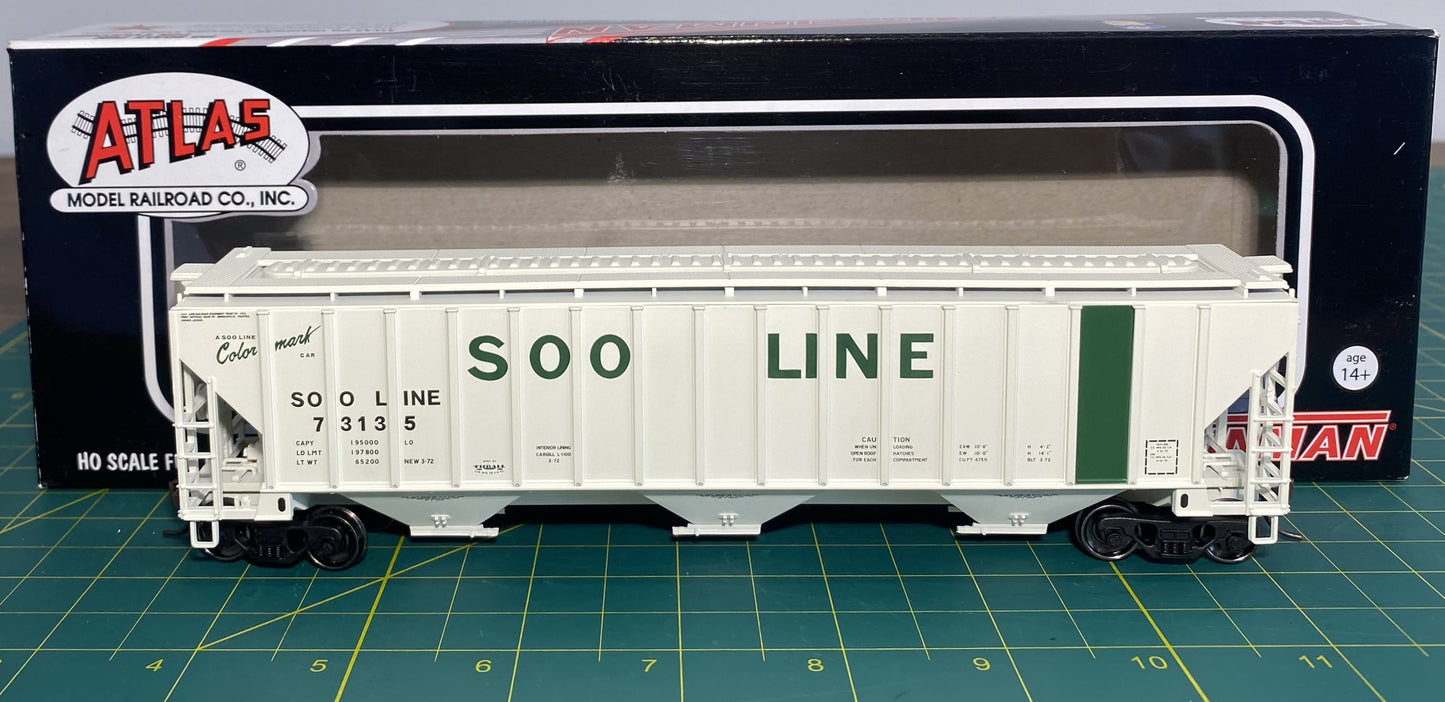 ATLAS #20 002 905 HO Trainman Line HO Thrall 4750 Covered Hopper