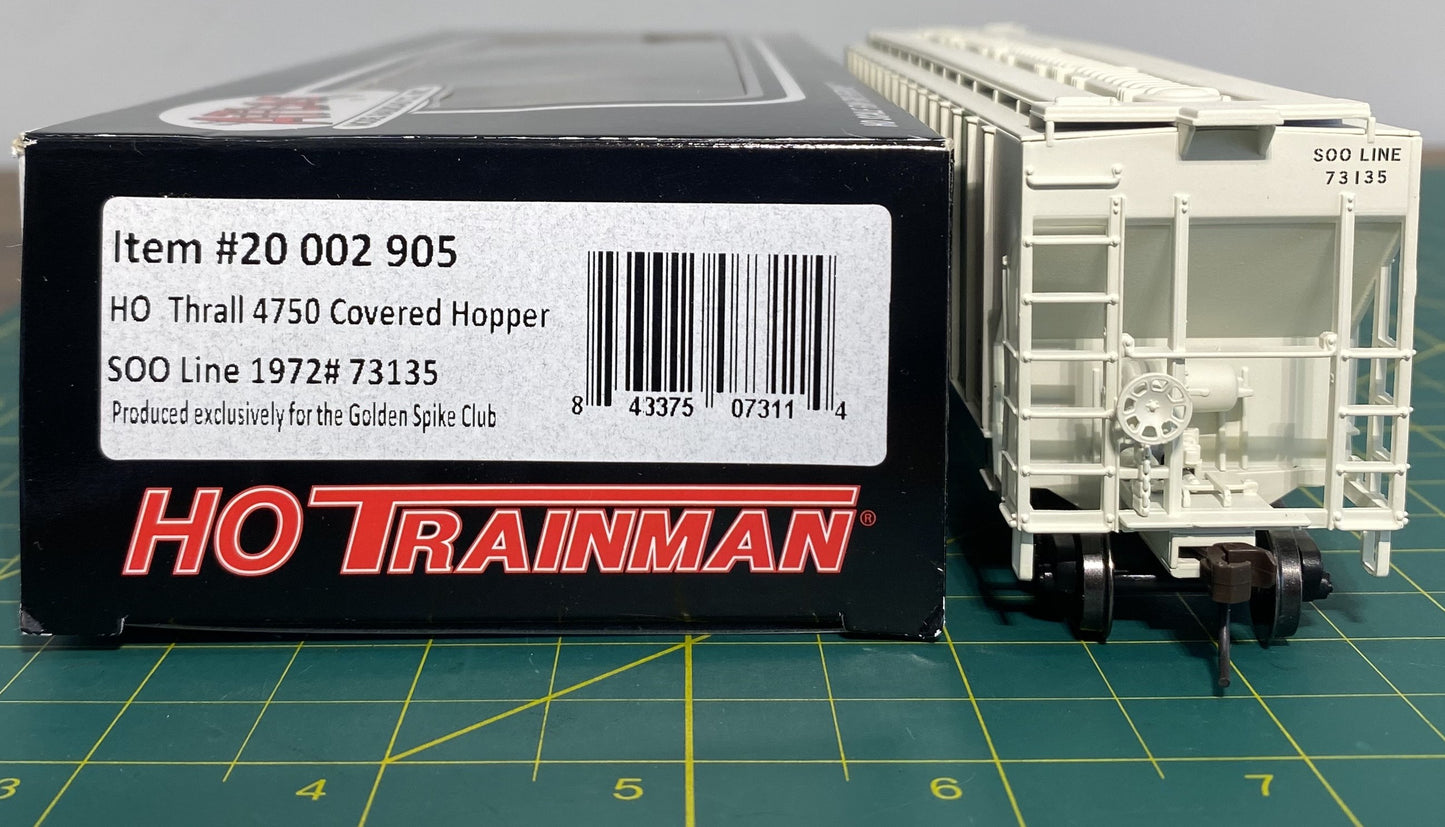 ATLAS #20 002 905 HO Trainman Line HO Thrall 4750 Covered Hopper