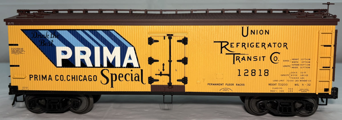 Atlas 8132-1 O Gauge 40' Wood Reefer Car Prima