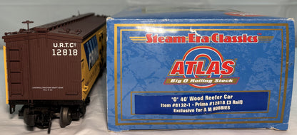 Atlas 8132-1 O Gauge 40' Wood Reefer Car Prima